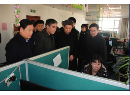 邢臺(tái)市代市長(zhǎng)董曉宇來(lái)我公司考察指導(dǎo)工作